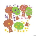 thumbnail image 2 of 3D Spring Tree Craft Kit, Craft Kits, 3 - D Tabletop, Home Decor Craft Kits, Spring, 12 Pieces, Multicolor, 2 of 3