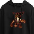 thumbnail image 3 of Gremlins - Grim Glowing Evil - Juniors Cropped Pullover Hoodie, 3 of 5
