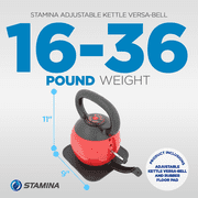 Stamina X Adjustable Kettle Versa-Bell - 36 lbs.