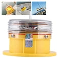 thumbnail image 4 of Luz De Baliza, Luz De Baliza De Seguridad Para Barcaza Con Panel Solar Incorporado LED Resistente Al Agua IP68, Para Torres De Comunicación De Navegables Marinas, 4 of 7