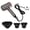 Gray - UK Plug, variant on M Buder High Power 2000W Constant Temperature Ionic Hammer Shape Hair Blow Dryer, Gray - EU Plug
