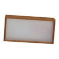 thumbnail image 1 of simhoa Wooden Shadow Box Frame with Light Deep Showcase for Photos Keepsakes Awards 26cmx6cmx13cm, 1 of 8