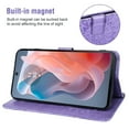 thumbnail image 6 of Asuwish Compatible with Motorola Moto G Play 2024 4G Wallet Case Lanyard Leather Flip Card Holder Stand Wrist Strap Cell Phone Cover for XT2413V XT2413-1 64GB Women Men Purple, 6 of 9