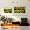 thumbnail image 3 of Elephant Stock Blenheim Vineyard Wall Art - Horizontal Multi Panel Canvas - Living Room Wall Decor - Nature Multi Panel - Gold And Green Decor - 23" x 14", 3 of 4