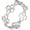 Gold, variant on Minimalist Four Leaf Clover Ring Gold, Silver Stainless Steel Accessories Size 7-11 Hollow Out Jewelry Delicate Everyday Stackable Rings for Women