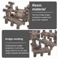 thumbnail image 3 of 12pcs Miniature Bridge Model Micro Landscaping Bridge Decors Mini Resin Bridge Craft DIY Bridge Decor, 3 of 9