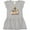 AC-Heather Grey, variant on Inktastic Merry Catmas with Cat Tree and Yellow Star Girls Toddler Dress