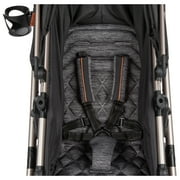 Monbebe Infant & Toddler 6-in-1 Modular Travel System, Black & Gold