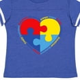 thumbnail image 4 of Inktastic Autism Puzzle Heart Boys or Girls Toddler T-Shirt, 4 of 5