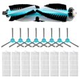 thumbnail image 1 of Replacement Main Brush Side Brush For Conga 1390 1290 Robot Vacuum Cleaner, 1 of 8
