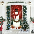 thumbnail image 6 of DAMAI Christmas Door Cover Xmas Banner, 70.8 x 35.4 inch Hanging Front Door Cover Christmas Decor Backdrop Hanging Banner for New Year Party Winter Holidays Xmas Decorations, 6 of 6
