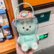 thumbnail image 4 of Portable bear-shaped water bottles with straws and straps for cute, 4 of 4