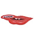 thumbnail image 4 of Accessories 2pcs DIY Embroidered Sequins Red Lips Patch Sewing Sticker For Clothing Bags Hats  Type B, 4 of 8