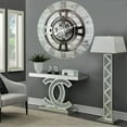 thumbnail image 5 of THE GEARS CLOCK Wall Clock with Real Moving Gears EN-LI_ 24 in Round White-Farmhouse, 5 of 10
