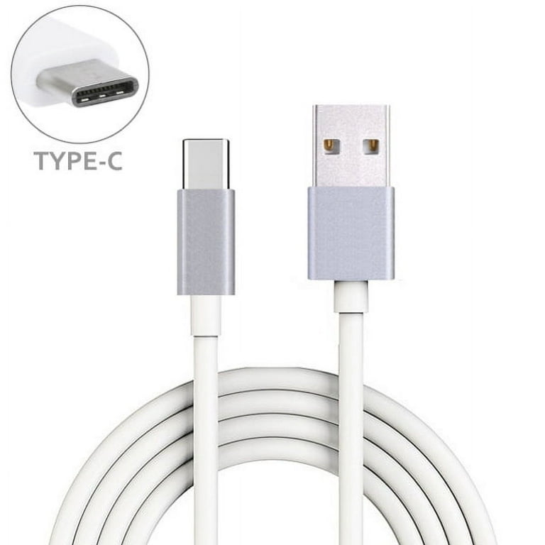  Cable USB tipo C de carga rápida de 10 pies, paquete de 2  cables de alimentación trenzados, cargador de teléfono para Samsung Galaxy  A11 A20 A21 A51 A41 A71 A80 A90