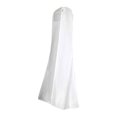 thumbnail image 4 of Funda protectora transpirable para vestido de novia largo, ideal para fiestas. Blanco, 4 of 9