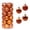 Orange, variant on LSLJS Christmas Tree Ball Ornaments, 2.36" Shatterproof Glitter Xmas Tree Hanging Decorations Multi-style Solid Color Baubles Ball Pendants Hanging Bauble Sphere Christmas Decorations(24 Pcs)