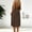 Coffee, variant on Beach Dresses for Women Dress for Wedding Guest 2026 Summer Solid Color Backless Breathable Loose Fit Interview Dress for Daily and Commute