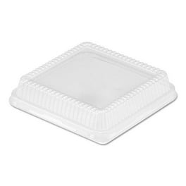 Plastic Dome Lid, 8.25 x 8.25 x 1.5, Clear, 500/Carton Plastic Dome Lid, 8.25 x 8.25 x 1.5, Clear, 500/Carton