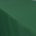 thumbnail image 3 of Polyester Fitted Tablecloth 6 ft - Hunter Green, 3 of 5