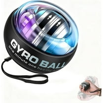 Wrist Trainer Ball Auto-Start Gyroscopic Forearm Exerciser Gyro Ball for Strengthen Arms, (1pcs-black)