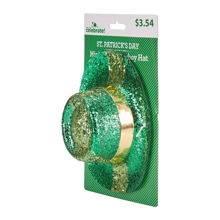 Paddys Day Mini Glitter Top Hat Paddys Day Mini Glitter Top Hat