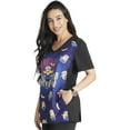 thumbnail image 7 of Tooniforms Scrubs Top For Women V-Neck TF637, 7 of 7