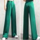 thumbnail image 1 of Pntutb Pantalones Sueltos De Longitud Completa Casuales De Moda Para Mujer Pantalones De Cintura Alta Sólidos Pantalones Largos Y Rectos De Pierna Ancha Pntutb Pntutb-8163, 1 of 6