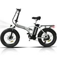 COLORWAY 20”X3.0 Fat Tire Electric bicycles, Foldable Mountain Snow
