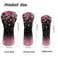 thumbnail image 7 of Yuyamidu Shell Starfish Golf Club Head Covers for Women Men Summer Beach Driver Fairway Wood Hybrid Golf Head Cover, Waterproof PU Leather, 7 of 7