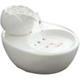 thumbnail image 1 of Dispensador de agua móvil Cat - Porcelana blanca con maceta Xemadio MZQ-0583-4, 1 of 8