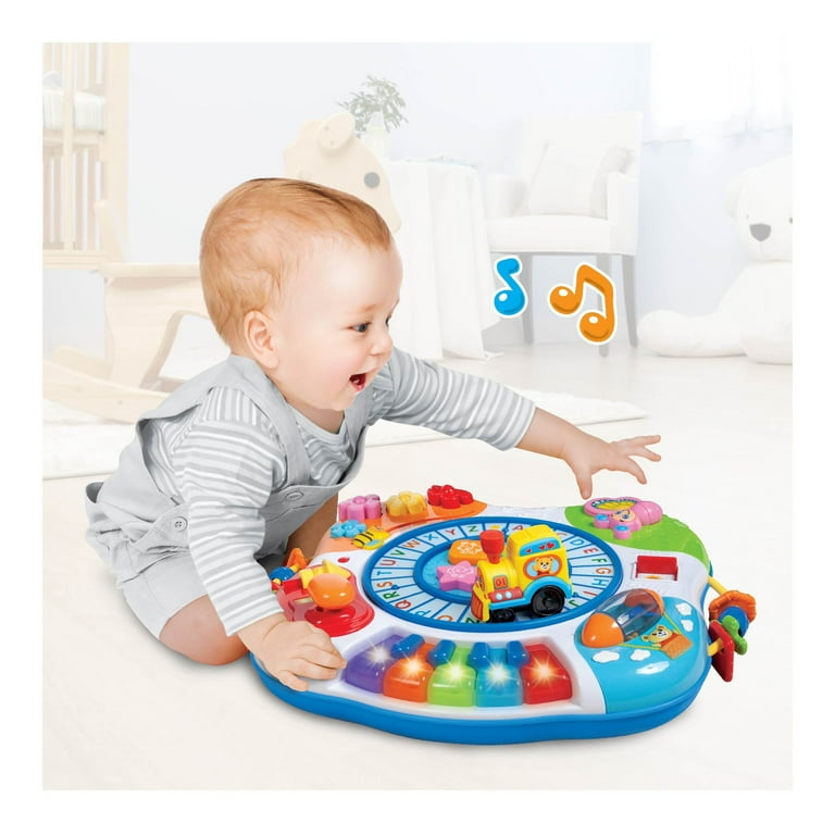 Winfun 0801 Letter Train Piano Activity Table Age Group 12 - Main Image
