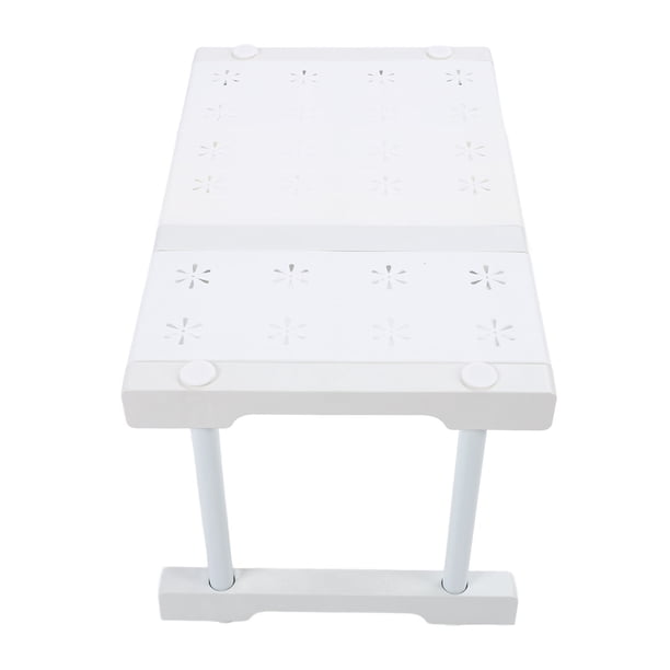 Organizador de Estantes de Armario Ajustable Expandible, Almacenamiente en Estante para Separadores de Armario, Bricolaje, Cobertura Total, 24 cm de ancho, 32 cm
