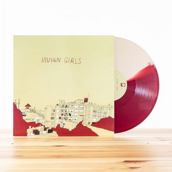 Vivian Girls - Vivian Girls (Half Cream/Half Maroon Vinyl) - Music & Performance