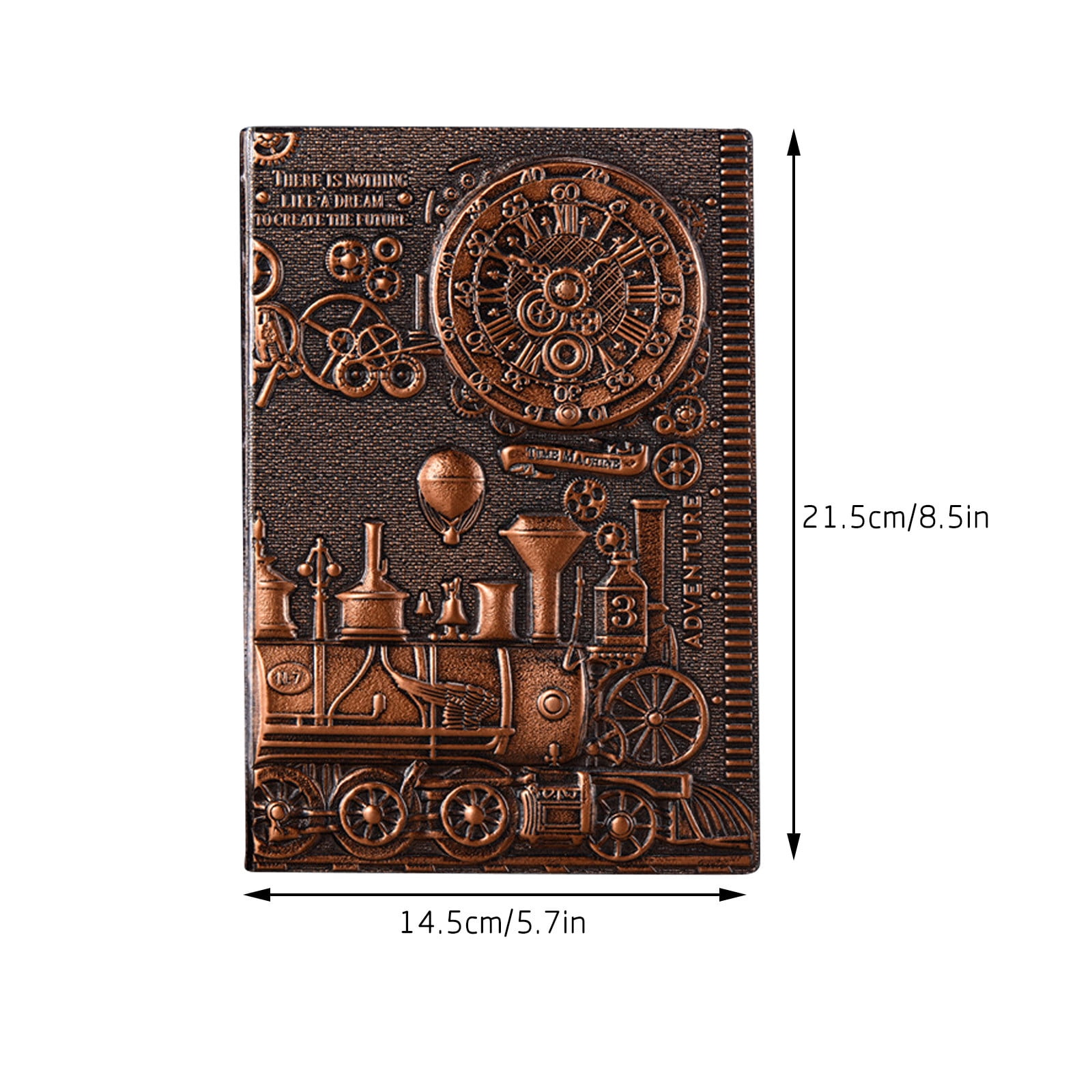 Hardcover Notebook European Embossed Notepad A5 Diary