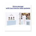 thumbnail image 3 of Durable View Binder with DuraHinge and Slant Rings 3 Rings, 1" Capacity, 11 x 8.5, White, 4/Pack, 3 of 7