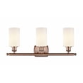 thumbnail image 2 of 516-3W-BB-G801-Innovations Lighting-Clymer-3 Light Bath Vanity in Art Nouveau Style-26 Inches Wide by 12 Inches High   Brushed Brass Finish with Matte, 2 of 2