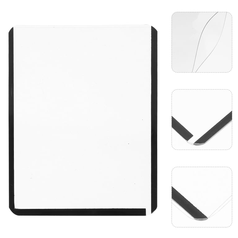 FOMIYES Small Card Sleeves 20Pcs for Card Gaming Black Border 4.05X3.07In -  Walmart.com