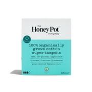 The Honey Pot Company Super Organic Bio-Plastic Applicator Tampon