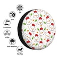 thumbnail image 4 of Yiaed Chicken And Plant Print Print Tire Wheel Cover, tire covers for trailers,rv wheel covers,rv tire covers, camper tire covers,tire covers for cars-17 inch, 4 of 6