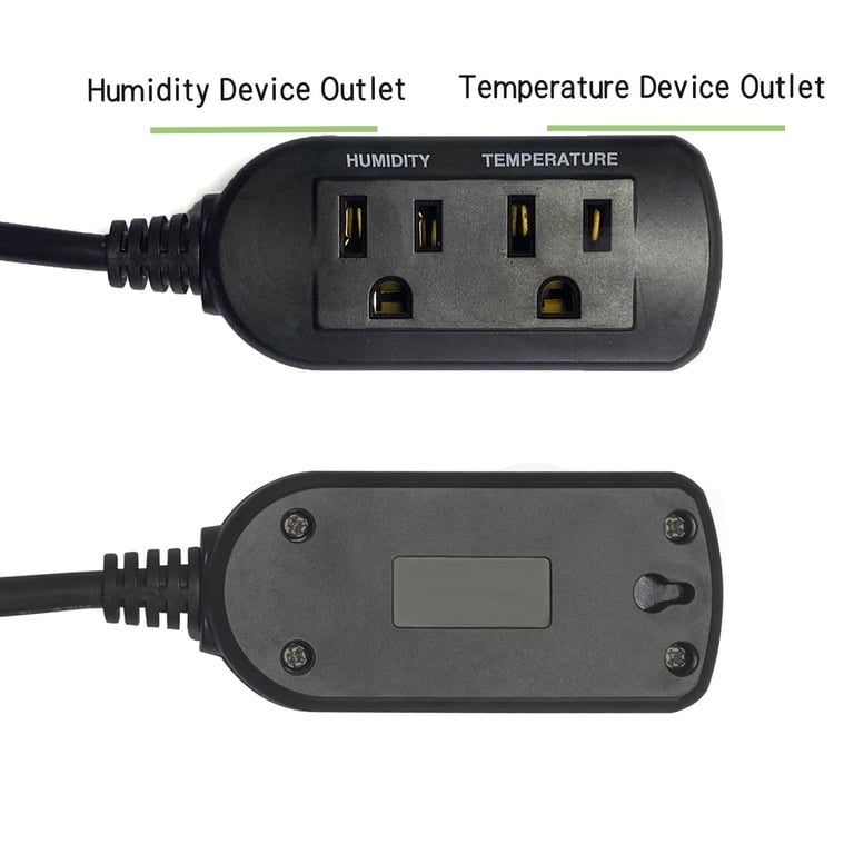 Reptile Greenhouse Humidity Controller DHTC-1011 DIGITEN DHTC-1011 Plug ...