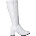 thumbnail image 6 of Gogo White Boots Women's Adult Halloween Costume Accessory, 6 of 6