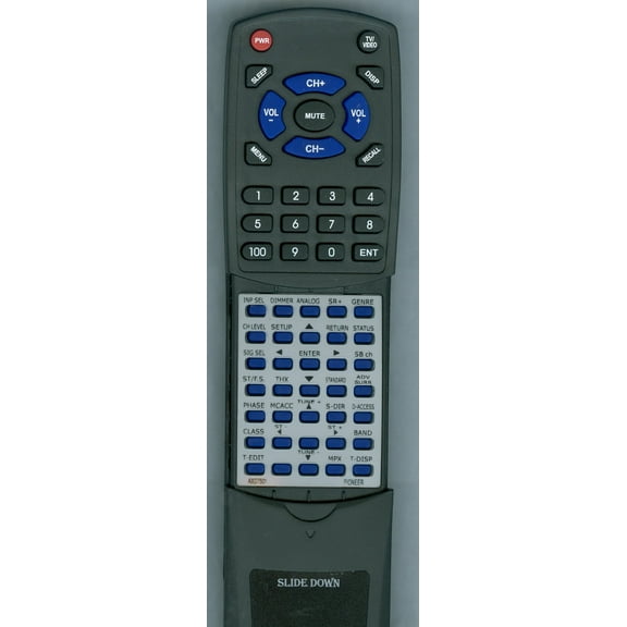 Replacement Remote for PIONEER RTAXD7501, AXD7501, VSX92TXH
