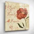 thumbnail image 3 of Epic Art 'Faith Family Friends Sq' by Lisa Audit, Acrylic Glass Wall Art, 12"x12", 3 of 8