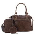 thumbnail image 4 of Set de bolsos Montana West Wrangler Doctor Bag para mujer, 3 piezas, 4 of 6