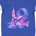 thumbnail image 4 of Inktastic 2nd Birthday Mermaid Tail Boys or Girls Baby Bodysuit, 4 of 5