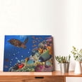 thumbnail image 4 of Balery Colorful Coral Reef Pattern Canvas Decorative Picture – 30x40in Premium Wall Art, Modern Canvas Print for Home Decor（Horizontal）, 4 of 6