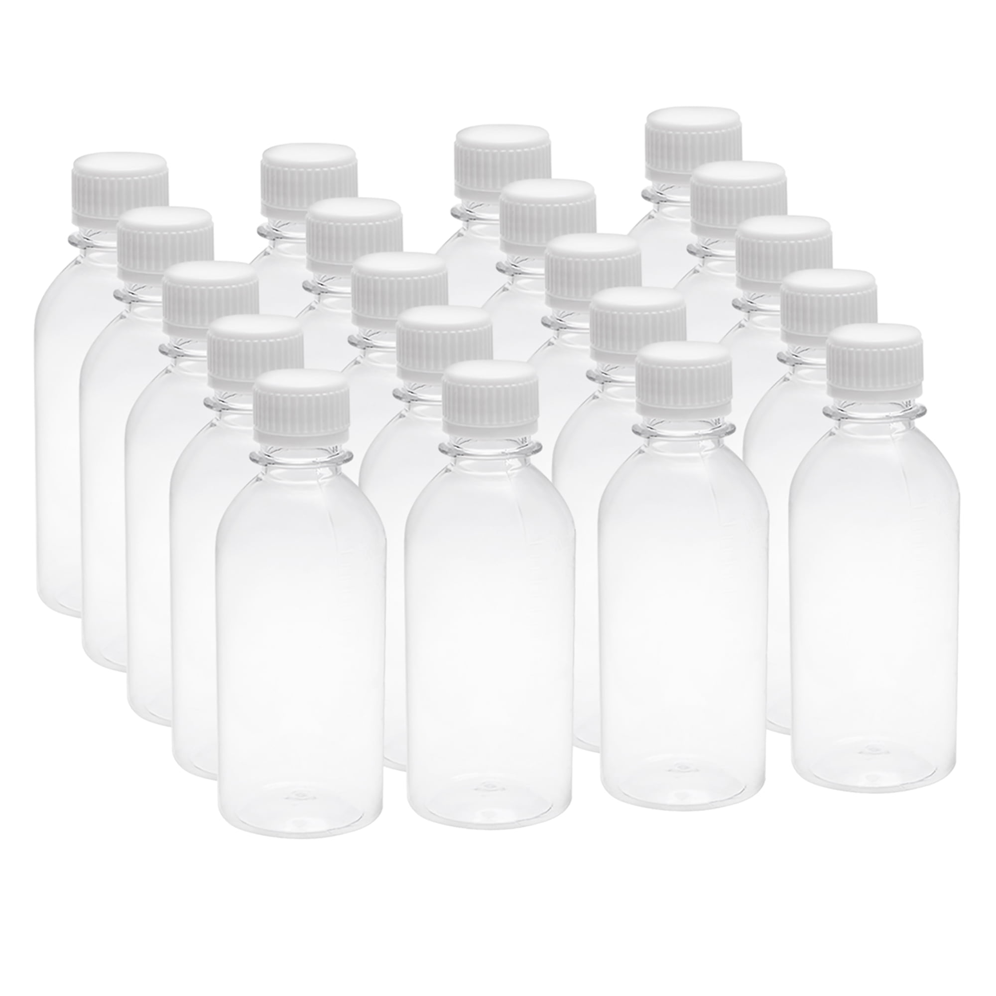 6.8 oz/200ml Plastic Lab Chemical Reagent Bottle Small Mouth Liquid