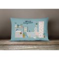 thumbnail image 4 of Carolines Treasures CK7512PW1216 Blue Bedlington Terrier in Bathtub Canvas Fabric Decorative Pillow 12H x16W multicolor, 4 of 4