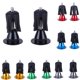 thumbnail image 4 of Yuarrent 1 par de empuñaduras de manillar de bicicleta de aluminio ligero de 15-23,5mm, tapones para extremos, tapones para manillar, accesorios para Ciclismo negro Yuarrent HW4849-01, 4 of 6